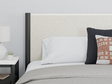 Load image into Gallery viewer, Cadmori King Upholstered Panel Bed
