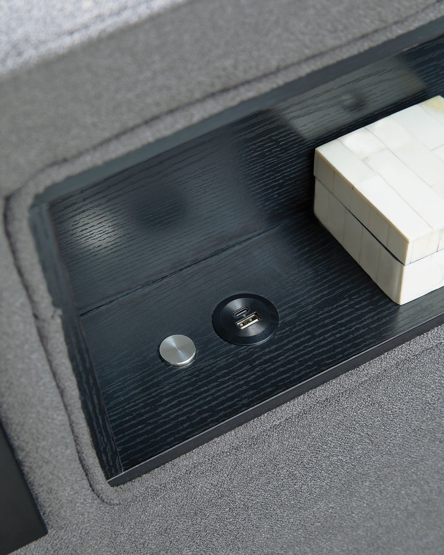 Verishaw California King Upholstered Bed