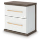 Kendanport Two Drawer Night Stand