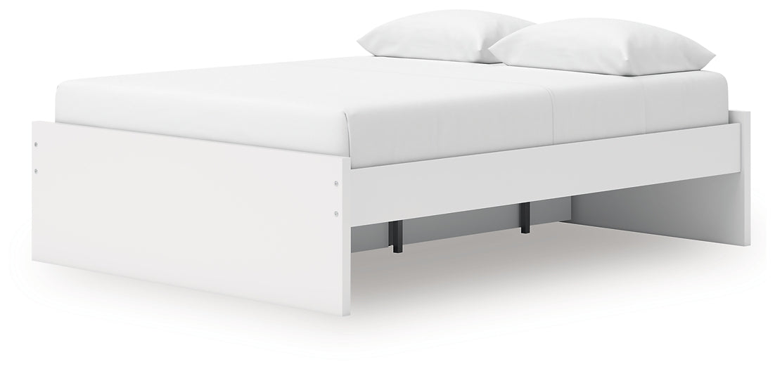 Onita Queen Platform Bed with 1 Side Storage