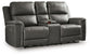Bleckley PWR REC Loveseat/CON/ADJ HDRST