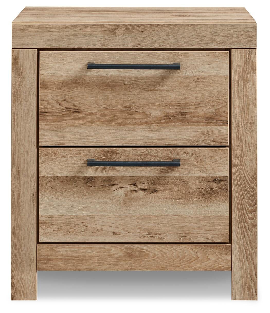 Hyanna Twin Panel Bed with 2 Side Storage, Dresser, Mirror, Chest and Nightstand