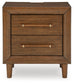 Lyncott Two Drawer Night Stand
