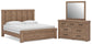 Garistyn King Panel Bed, Dresser and Mirror