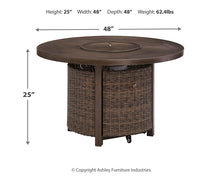 Load image into Gallery viewer, Paradise Trail Round Fire Pit Table
