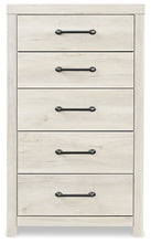 Load image into Gallery viewer, Cambeck Twin Panel Bed with Mirrored Dresser and Chest
