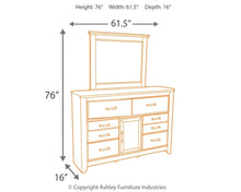 Load image into Gallery viewer, Juararo King Panel Bed with Dresser
