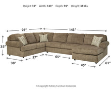 Load image into Gallery viewer, Hoylake 3-Piece Sectional with Ottoman

