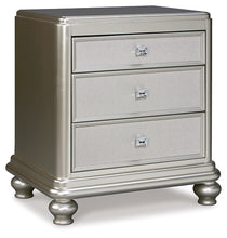 Load image into Gallery viewer, Coralayne California King Upholstered Bed with Mirrored Dresser and 2 Nightstands
