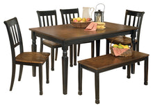 Load image into Gallery viewer, Owingsville Dining Table and 4 Chairs and Bench

