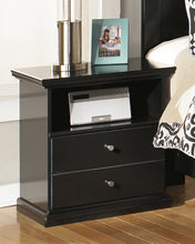 Load image into Gallery viewer, Maribel Twin Panel Headboard with Mirrored Dresser, Chest and Nightstand
