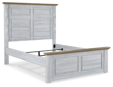 Load image into Gallery viewer, Haven Bay Queen Panel Bed with Mirrored Dresser, Chest and Nightstand
