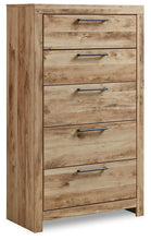 Load image into Gallery viewer, Hyanna Queen Panel Bed with Storage with Mirrored Dresser, Chest and 2 Nightstands
