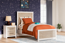 Load image into Gallery viewer, Charbitt Twin Panel Bed with Mirrored Dresser, Chest and 2 Nightstands
